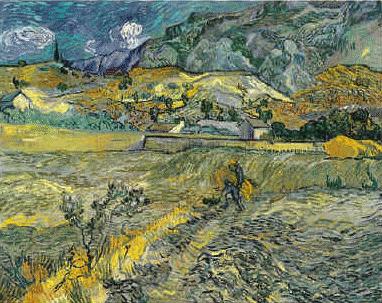 Vincent Van Gogh Landscape at Saint-Remy France oil painting art